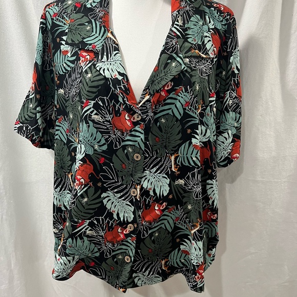 NWT-Her Universe/Disney’s Lion King 2 pce set pumba’s jungle shirt/skirt 2X - Picture 4 of 16